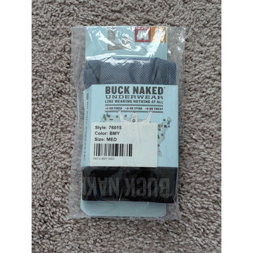Duluth Buck Naked Boxer Brief Underwear 76015 BMY Mens Medium NWT